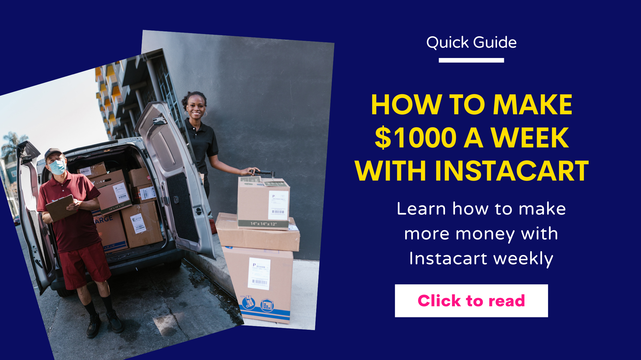 How to make $1000 a week with Instacart